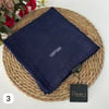 Lop'res Soft Pamuklu Eşarp Saks Mavi LDNA0503