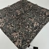 Lop'res Soft Pamuklu Eşarp Siyah Vizyon   LDNA1505