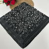 Lop'res Soft Pamuklu Siyah Beyaz  Eşarp  LDN6403