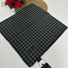 Lop'res Soft Pamuklu Siyah Beyaz  Eşarp  LDN6410