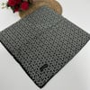 Lop'res Soft Pamuklu Siyah Beyaz  Eşarp  LDN6402