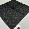 Lop'res Soft Pamuklu Siyah Vizyon Eşarp  LDN6502