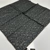 Lop'res Soft Pamuklu Siyah Vizyon Eşarp  LDN6506
