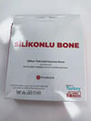 Lüx Premium Kaymaz Silikonlu Bone Beyaz