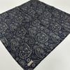 Mona Lisa Soft Pamuklu Eşarp  Lacivert Serisi  LDFR6607