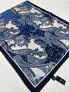 QASHKA Saten İpek Şal Etro Desen LBT0116