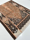 QASHKA Soft Pamuklu Şal Etro Desen LBD1508