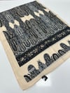 QASHKA Soft Pamuklu Şal Etro Desen LBD0621