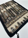 QASHKA Soft Pamuklu Şal Etro Desen LBD0622