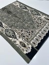 QASHKA Soft Pamuklu Şal Etro Desen LBD1506