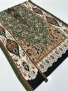 QASHKA Soft Pamuklu Şal Etro Desen LBD1512