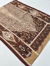 QASHKA Soft Pamuklu Şal Etro Desen LBD1510