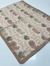 QASHKA Soft Pamuklu Şal Etro Desen LBD1411