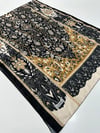 QASHKA Soft Pamuklu Şal Etro Desen LBD1522