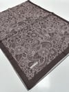 QASHKA Soft Pamuklu Şal Etro Desen LBD1117