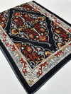 QASHKA Soft Pamuklu Şal Etro Desen LBD0714