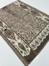 QASHKA Soft Pamuklu Şal Etro Desen LBD1520
