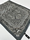 QASHKA Soft Pamuklu Şal Etro Desen LBD0903