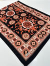 QASHKA Soft Pamuklu Şal Etro Desen LBD1316