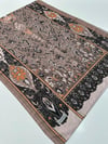 QASHKA Soft Pamuklu Şal Etro Desen LBD1519