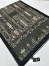 QASHKA Soft Pamuklu Şal Etro Desen LBD0617