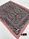 QASHKA Soft Pamuklu Şal Etro Desen LBD0908