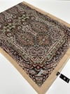 QASHKA Soft Pamuklu Şal Etro Desen LBD0917