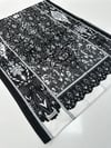 QASHKA Soft Pamuklu Şal Etro Desen LBD1509