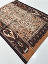 QASHKA Soft Pamuklu Şal Etro Desen LBD1518