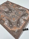 QASHKA Soft Pamuklu Şal Etro Desen LBD0809
