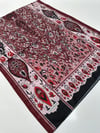 QASHKA Soft Pamuklu Şal Etro Desen LBD1516