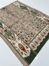 QASHKA Soft Pamuklu Şal Etro Desen LBD1514