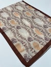 QASHKA Soft Pamuklu Şal Etro Desen LBD1405