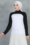 Siyah Boyunluklu Kolluk Standart Beden MKB0101