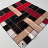 Vissona Twill İpek Eşarp Siyah IPK4311