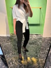 Siyah kumaş pantolon