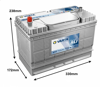 VARTA 12 VOLT 105 AMPER AKÜ