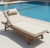 Başlıklı Akrilik Şezlong Minderi 10 cm.