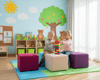 Kare Puf 40 Cm 