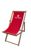 Katlanır Ahşap Şezlong Sandalye