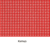 Kırmızı Meç Fileli Kumaş