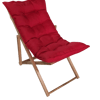 Pofuduk Katlanır Ahşap Şezlong Sandalye