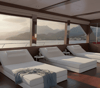 Yat İçin SUNBED SİRELLA Kumaşlı ( SET )