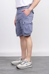 2416 KOYU BUZ CEPLİ KARGO ŞORT