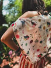 Bowl cotton blouse