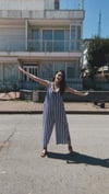striped city dress