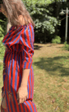 Striped Red Dress