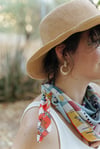 TRATTORIA FLORIPA SILK SCARF