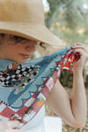 TRATTORIA FLORIPA SILK SCARF