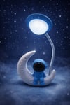 ASTRONOT MASA LAMBASI MAVİ